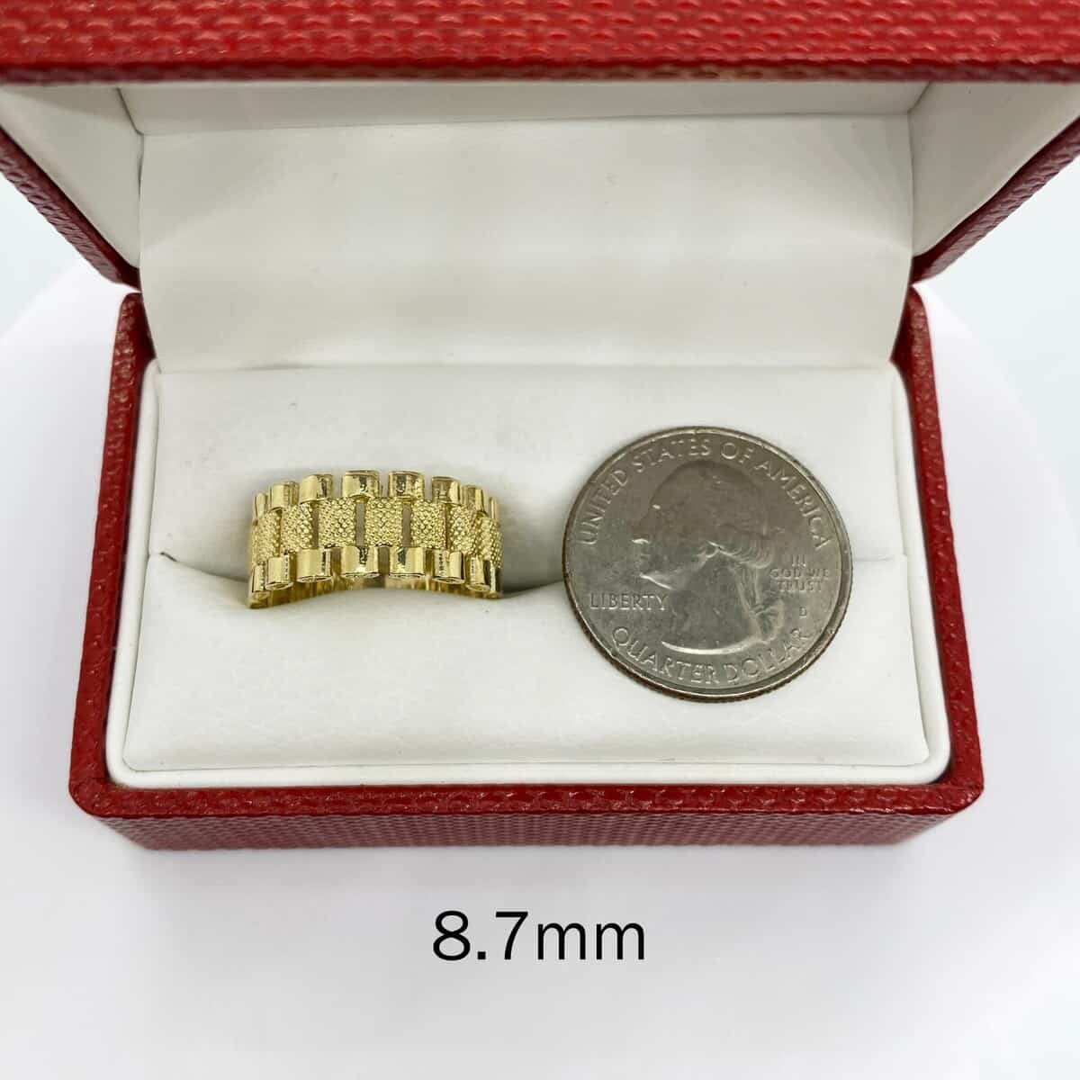 10k Rolex Nugget Ring