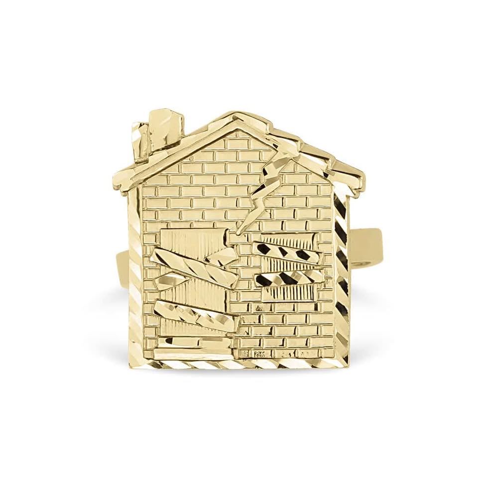 Trap House 10k Ring