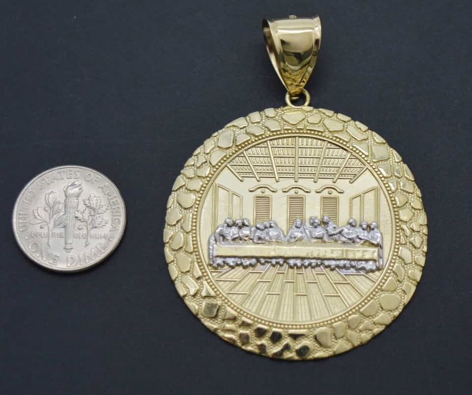 Last Supper Nugget Pendant