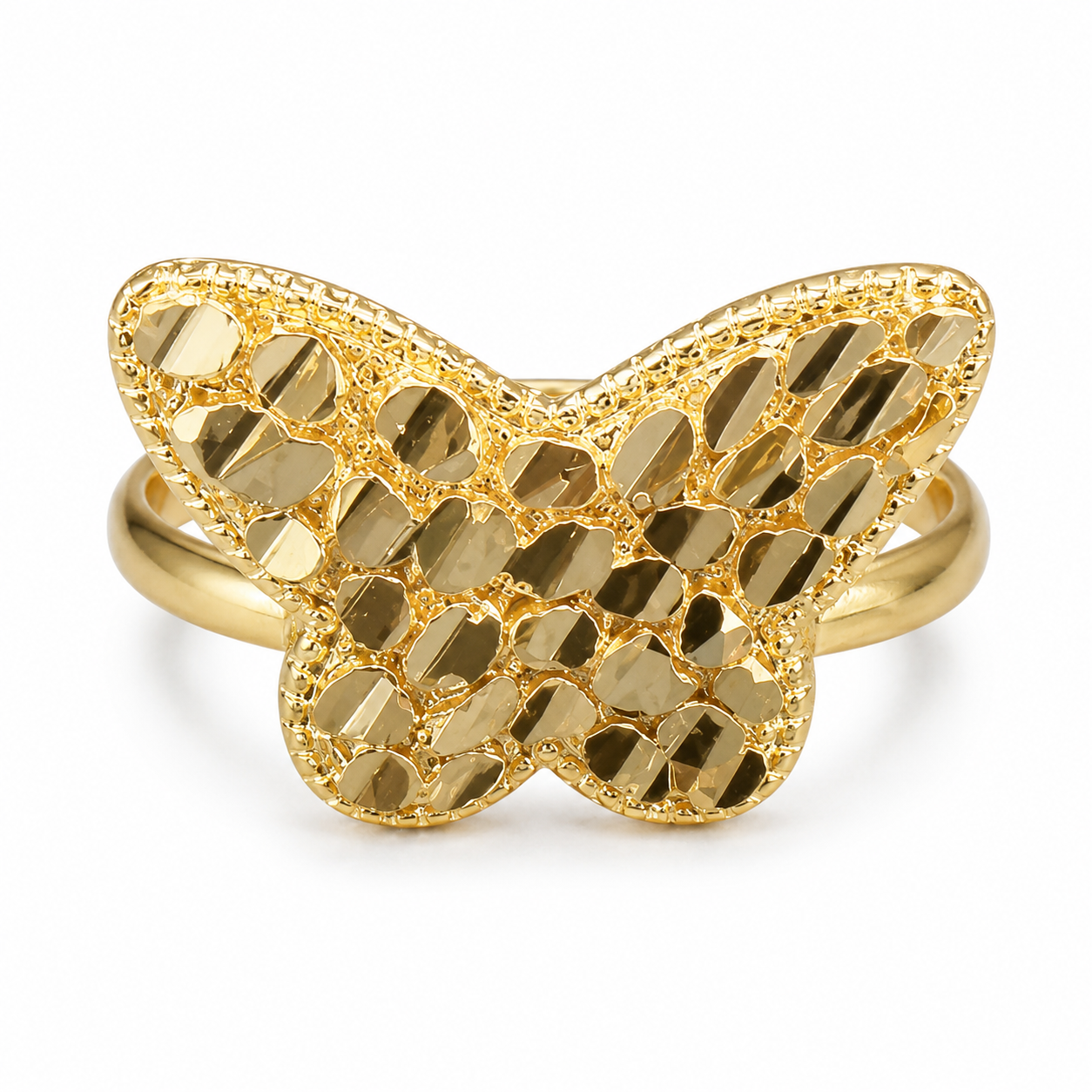 Butterfly 14k Ring