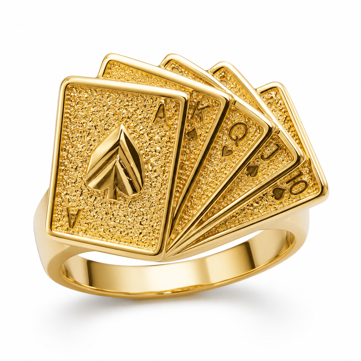 Aces ring 18k Gold