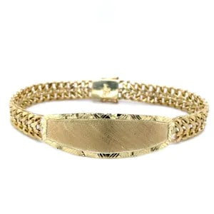 14k Gold Bracelets Cuban