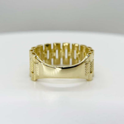 10k Rolex Nugget Ring