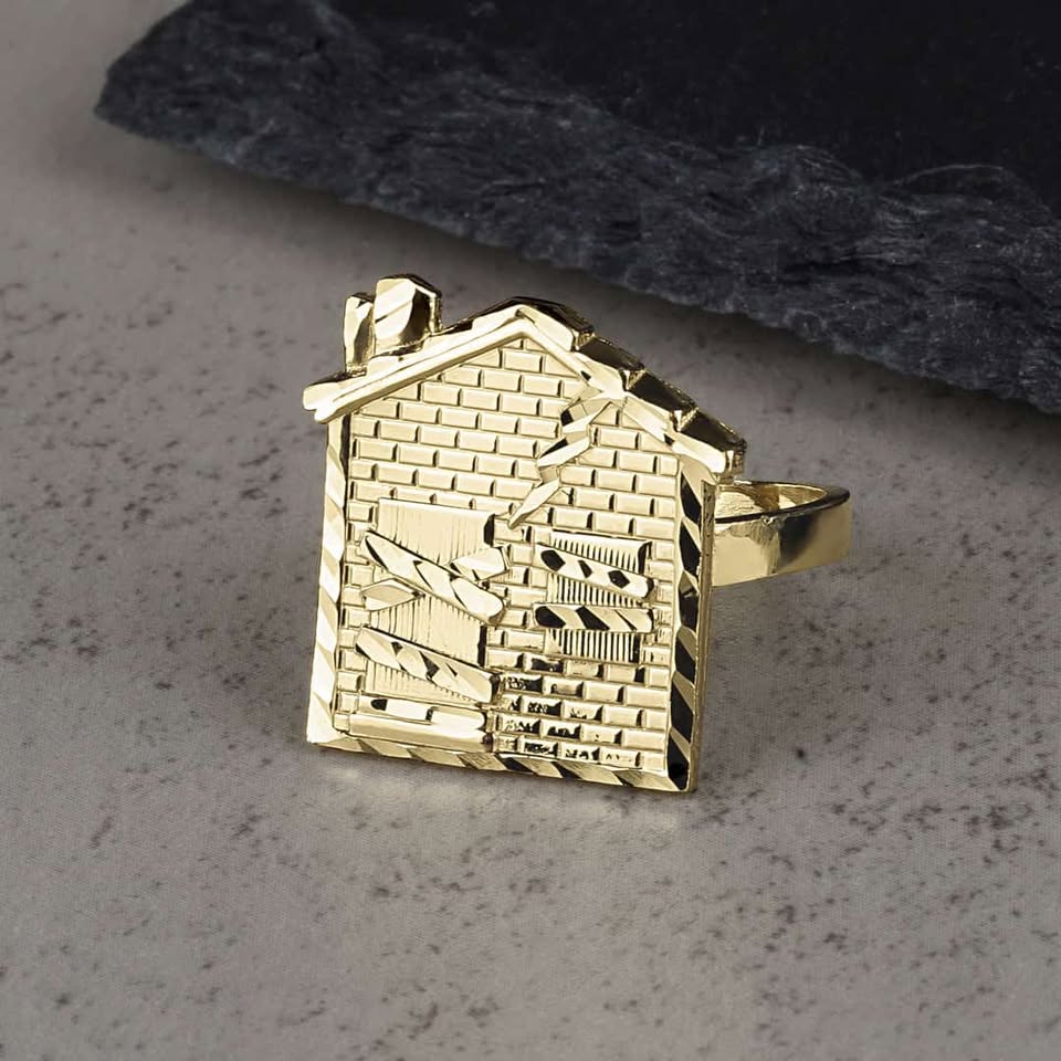 Trap House 10k Ring