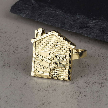 Trap House 10k Ring