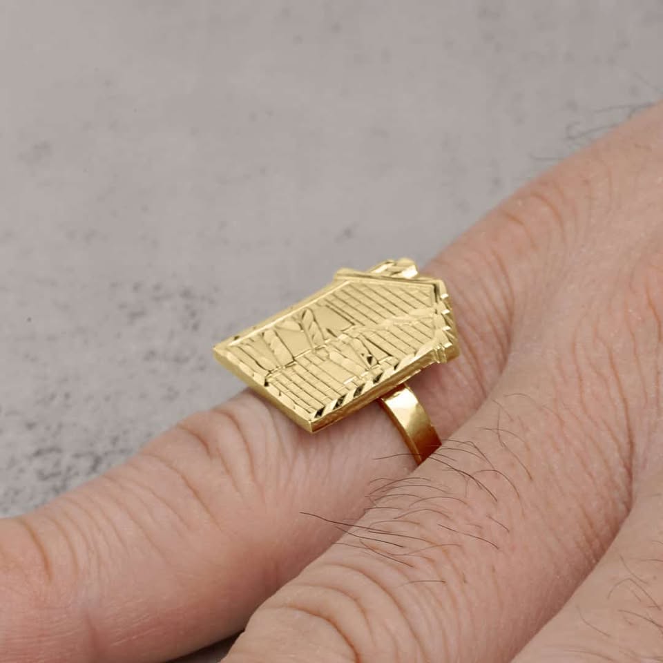 Trap House 10k Ring