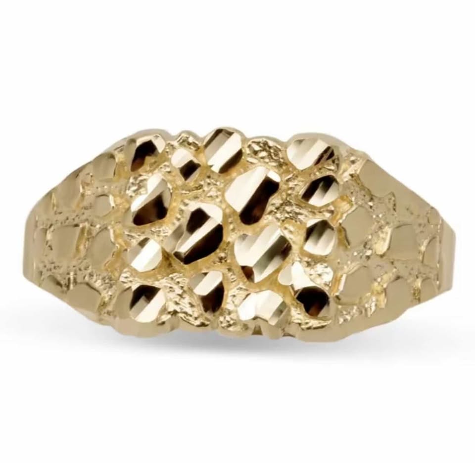 10k Nugget Ring
