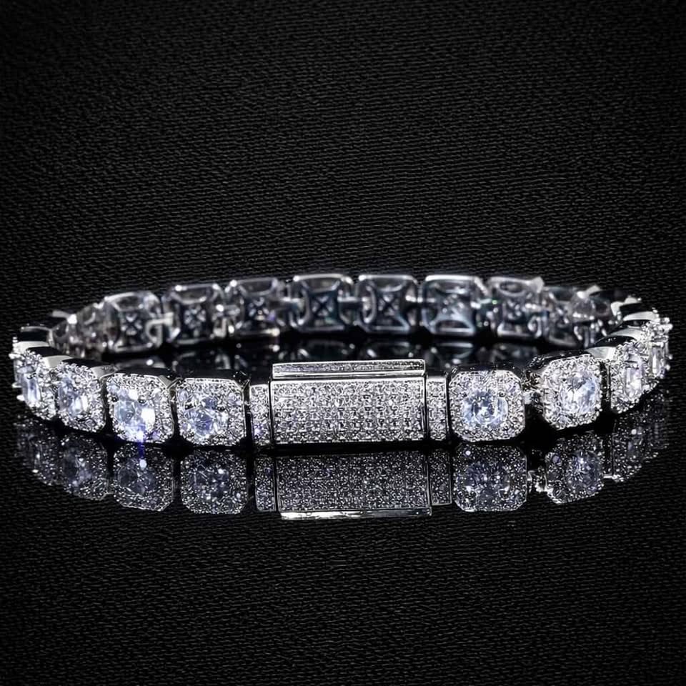 Iced Tennis Bracelet