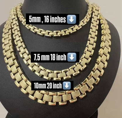 Rolex Chain 14k Gold