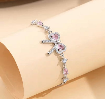 Diamond Bracelet 925 Sliver