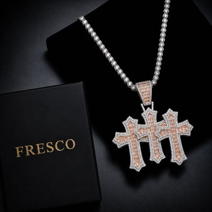 Triple Cross Pendant
