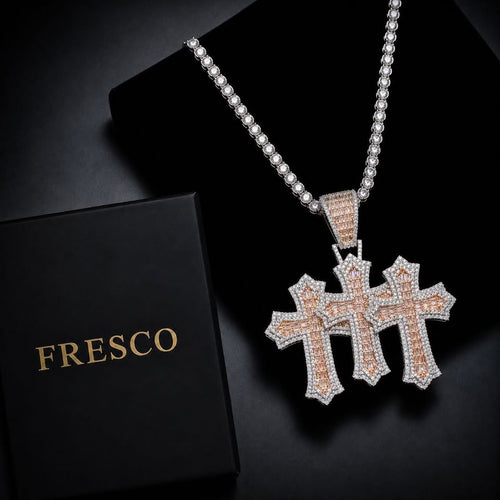 Triple Cross Pendant
