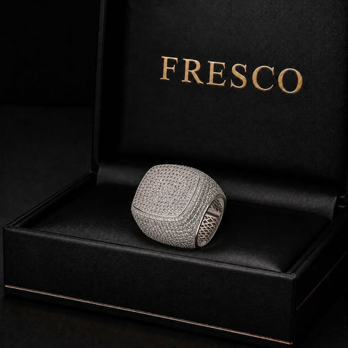 Diamond Square Ring