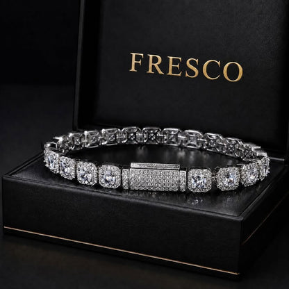 Iced Tennis Bracelet