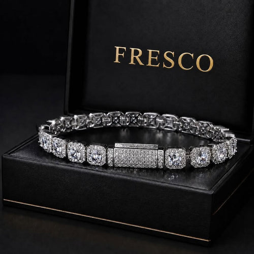 Iced Tennis Bracelet