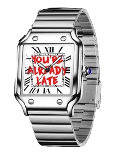 Fresco "Your already late watch"