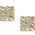 Square Nugget earrings