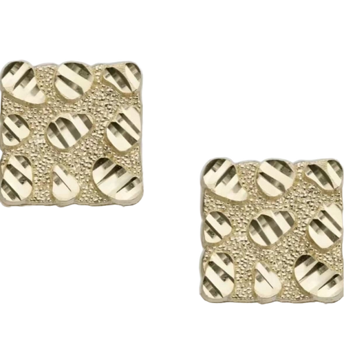 Square Nugget earrings