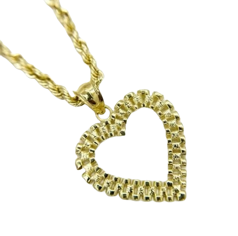 Heart 14k Necklace