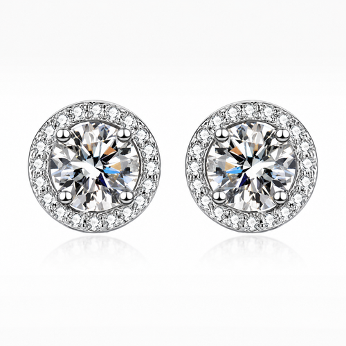 Diamond Earrings Masonite