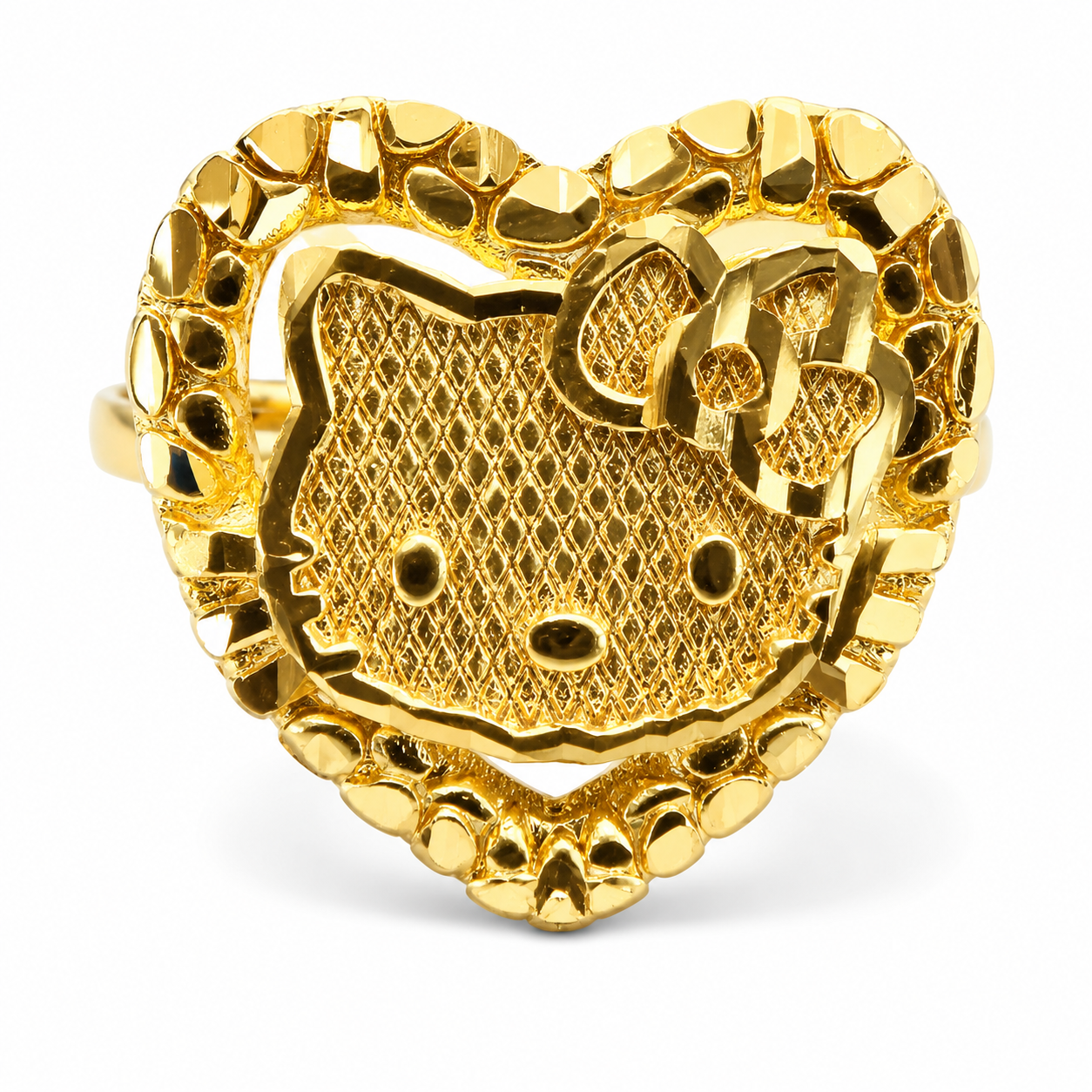 Hello Kitty Ring 14k