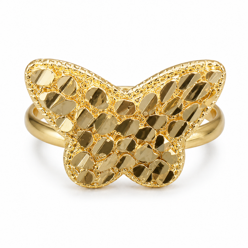 Butterfly 14k Ring