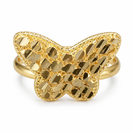 Butterfly 14k Ring