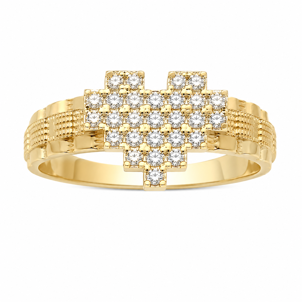 Heart Diamond Ring 10k