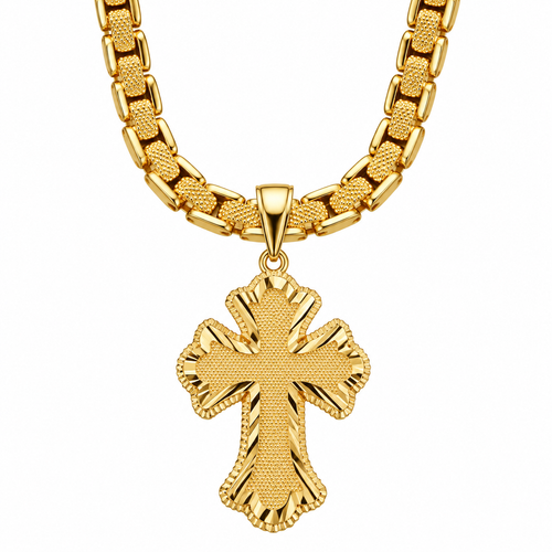 Cross Pendant + Chain
