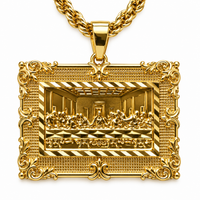 Last Supper 14k Pendant