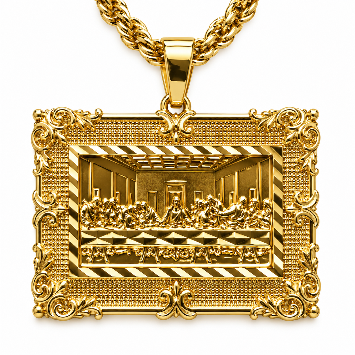 Last Supper 14k Pendant