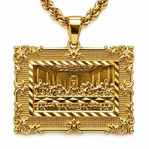 Last Supper 14k Pendant