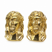 Jesus Earring 14k Gold