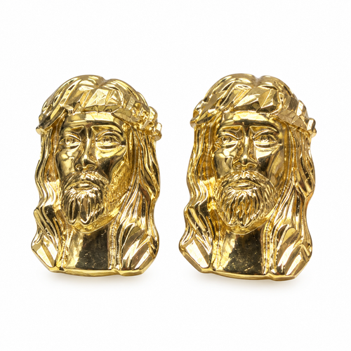 Jesus Earring 14k Gold