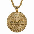 10k Gold Last Suppor Pendent