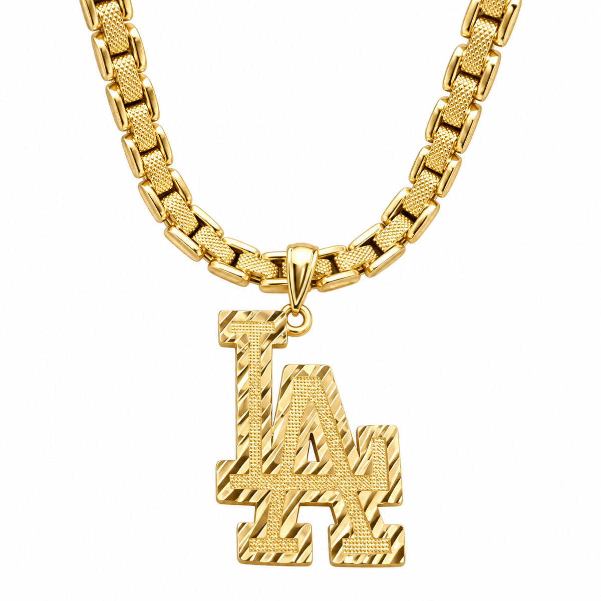 10K Gold LA Pendent