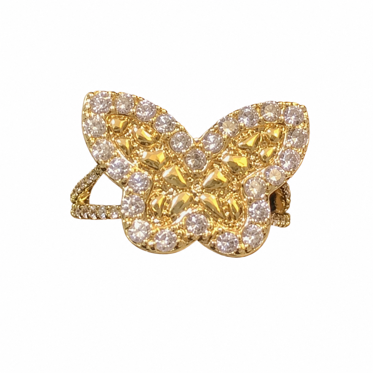 Flower Heart Ring
