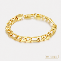 Gold Chino Bracelet 18k Stamped