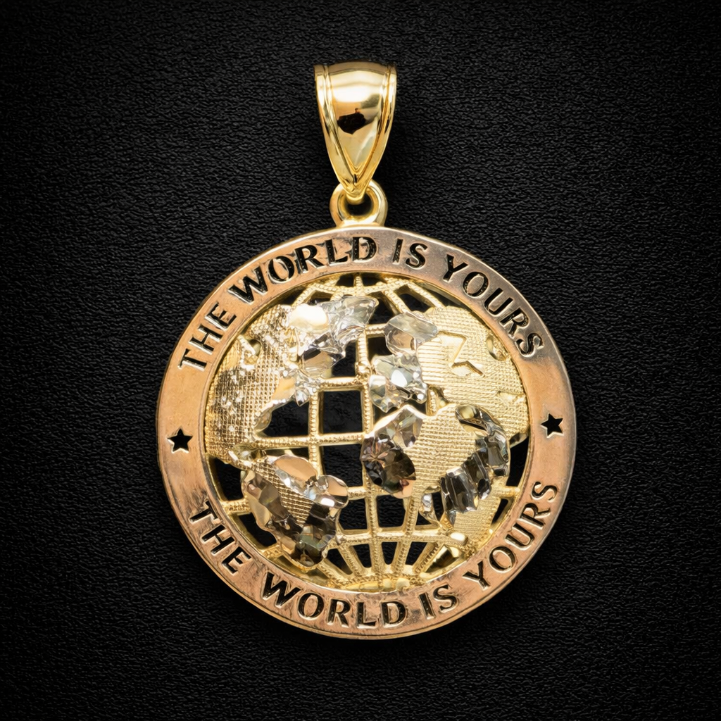 "The World is Yours" Pendant