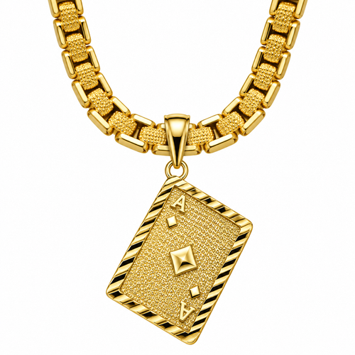 Rolox Chain + Free Pendant 14k Gold Filled