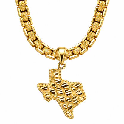 Rolox Chain + Free Pendant 14k Gold Filled