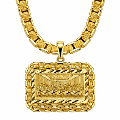Rolox Chain + Free Pendant 14k Gold Filled