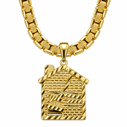 Rolox Chain + Free Pendant 14k Gold Filled
