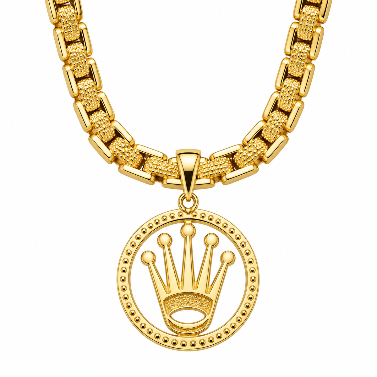 Rolox Chain + Free Pendant 14k Gold Filled