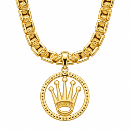 Rolox Chain + Free Pendant 14k Gold Filled
