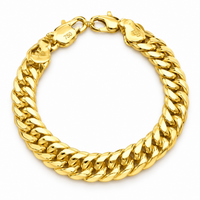 Curb 14k Gold Bracelet