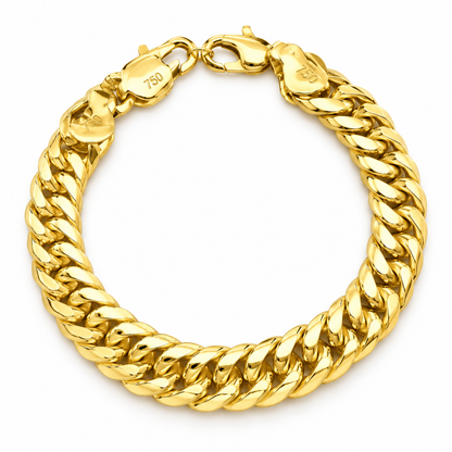 Curb 14k Gold Bracelet
