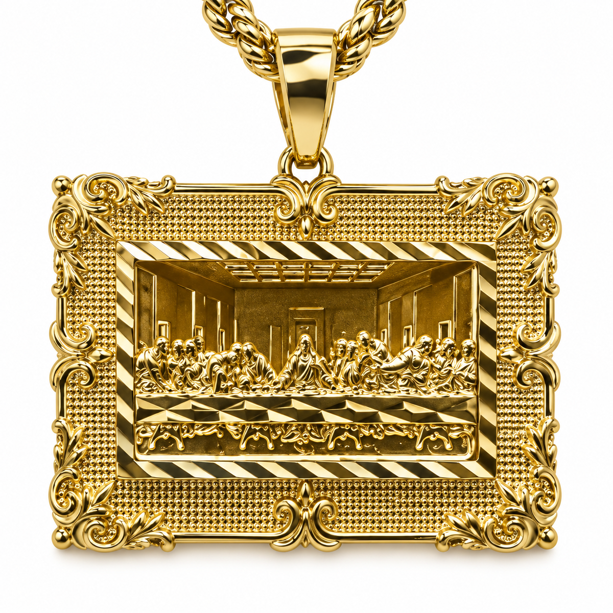 Last Supper 14k Pendant