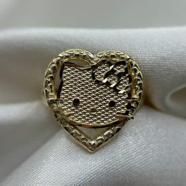Hello Kitty Ring 14k