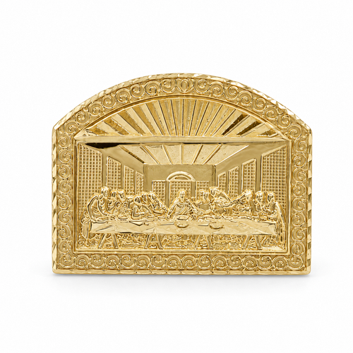 14k Gold Last Supper Ring